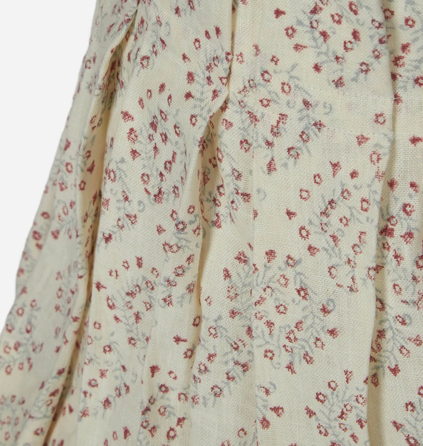 Floral Posy Linen Table Lamp Shade