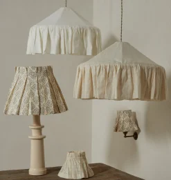 Floral Posy Linen Wall Sconce