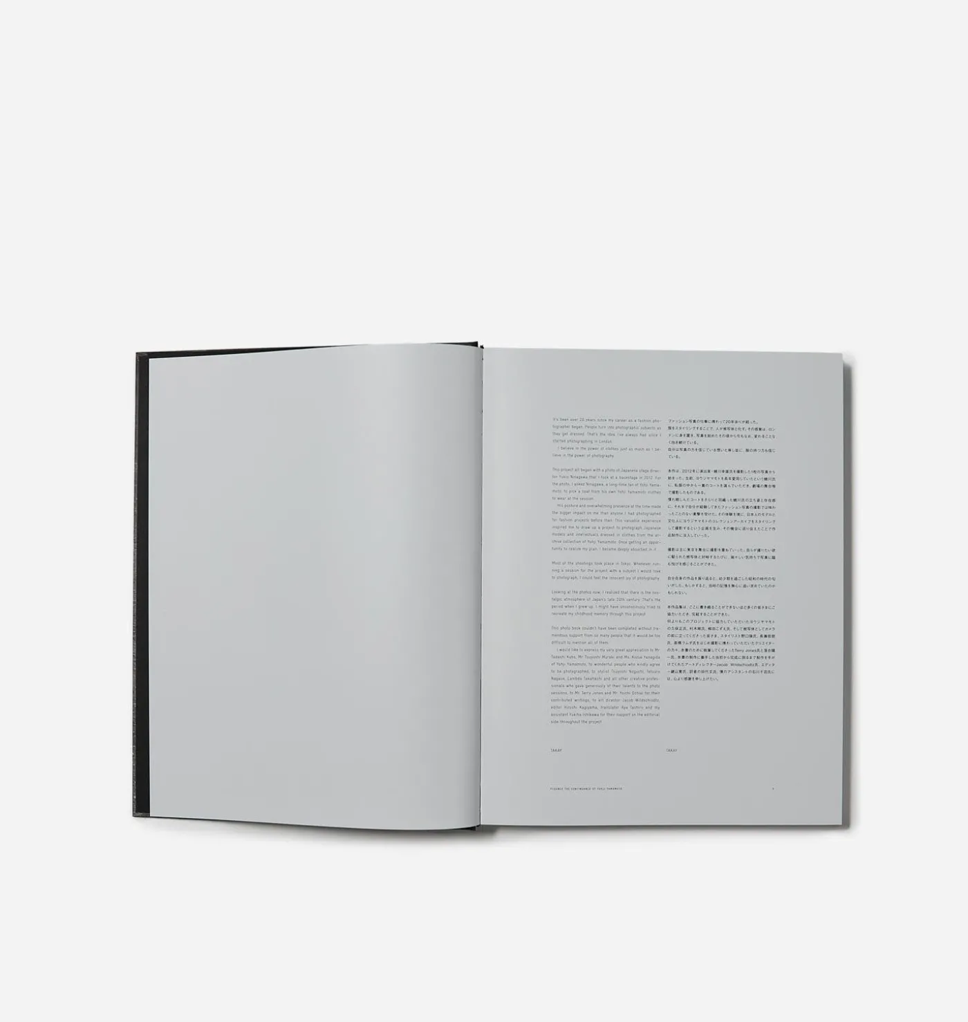 Fluence: The Continuance of Yohji Yamamoto