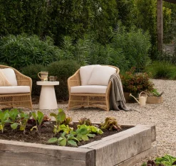 Foley Stone Outdoor Side Table