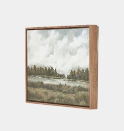 Forest Across the Water Lori Marie Framed Print