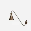 Forli Pivoting Brass Sconce