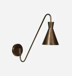 Forli Pivoting Brass Sconce