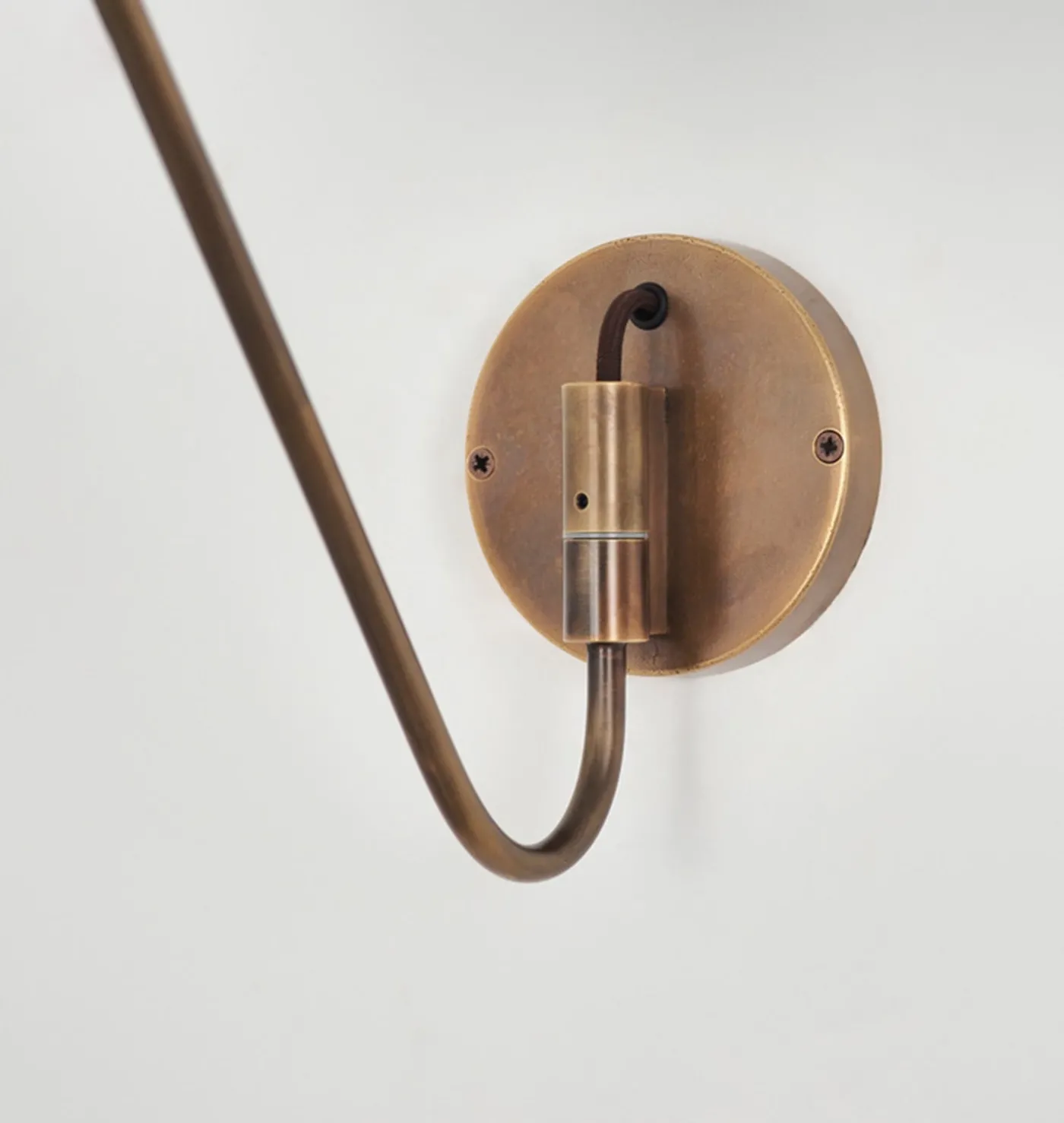 Forli Pivoting Brass Sconce