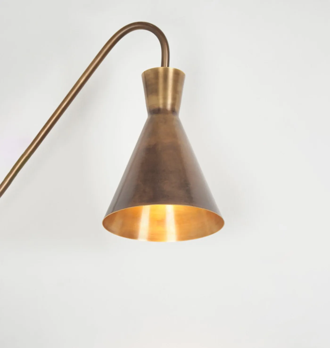 Forli Pivoting Brass Sconce