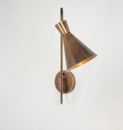 Forli Pivoting Brass Sconce