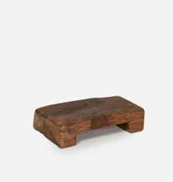 Found Natural Wood Pedestal