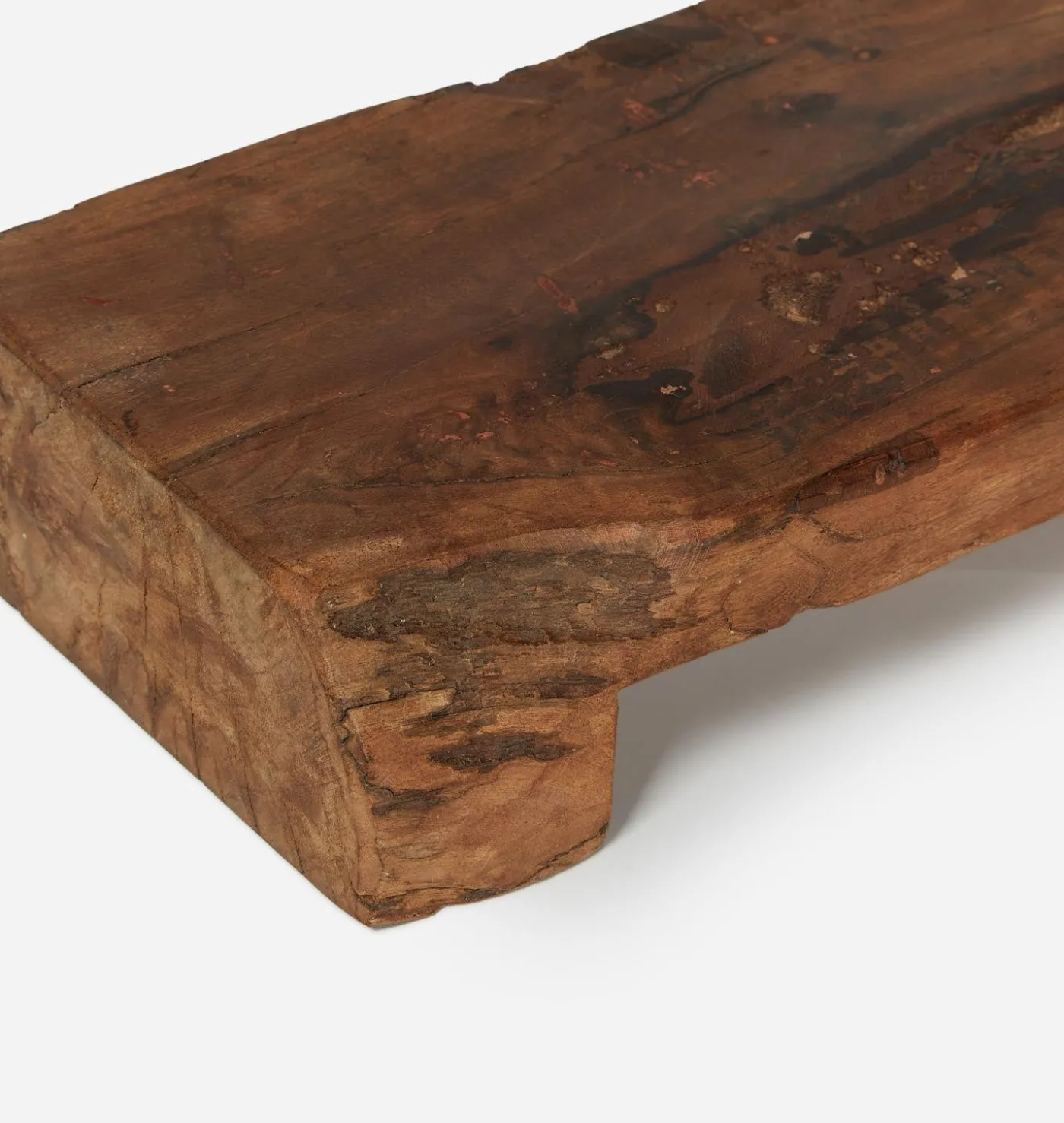 Found Natural Wood Pedestal