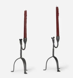 Freida Wrought Iron Taper Candle Holder