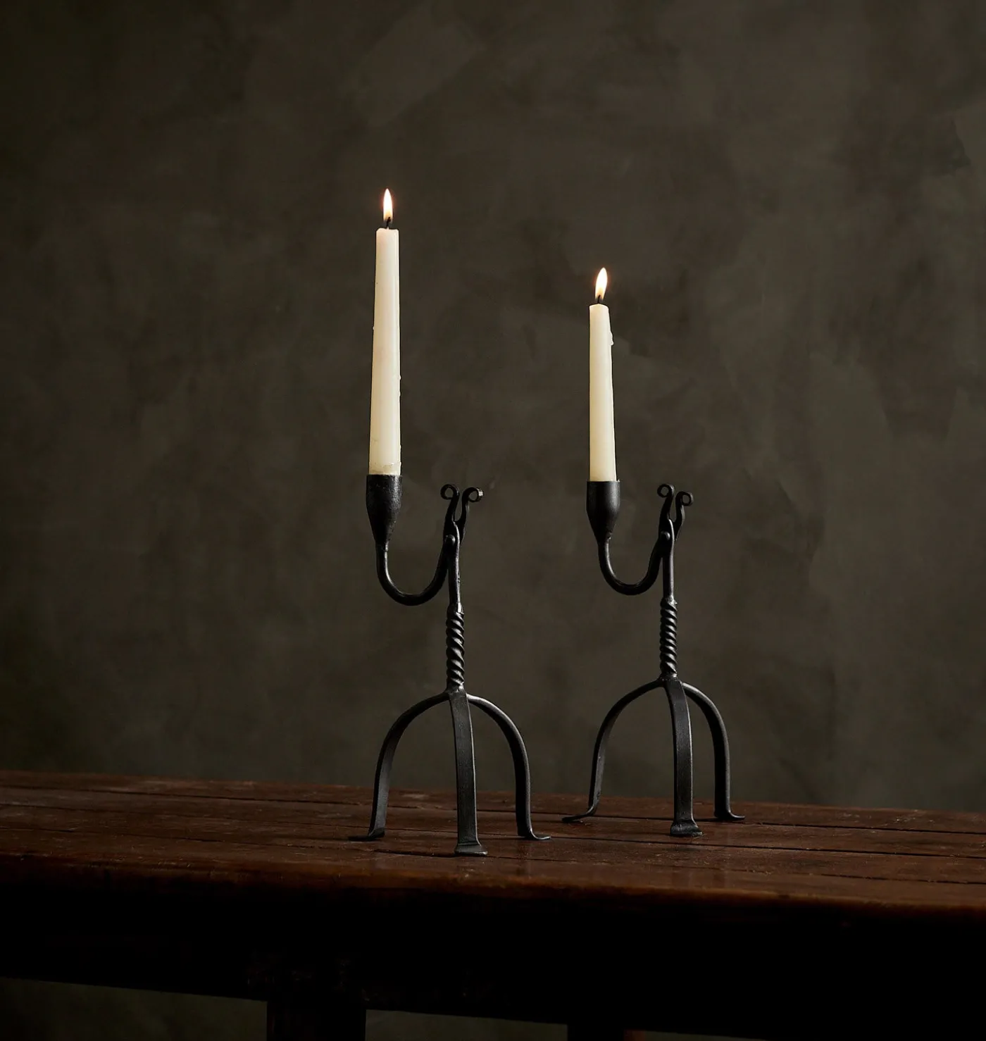 Freida Wrought Iron Taper Candle Holder