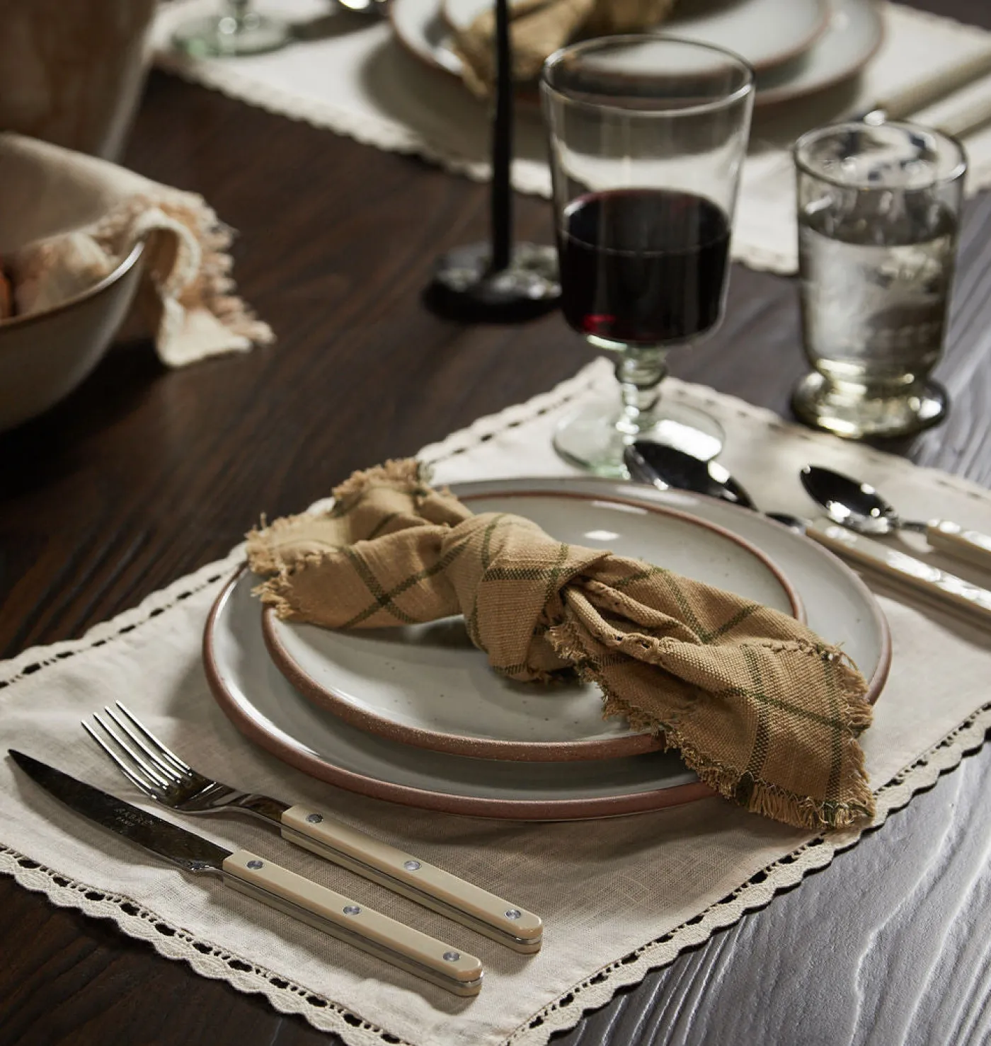Frieda Checkered Napkin