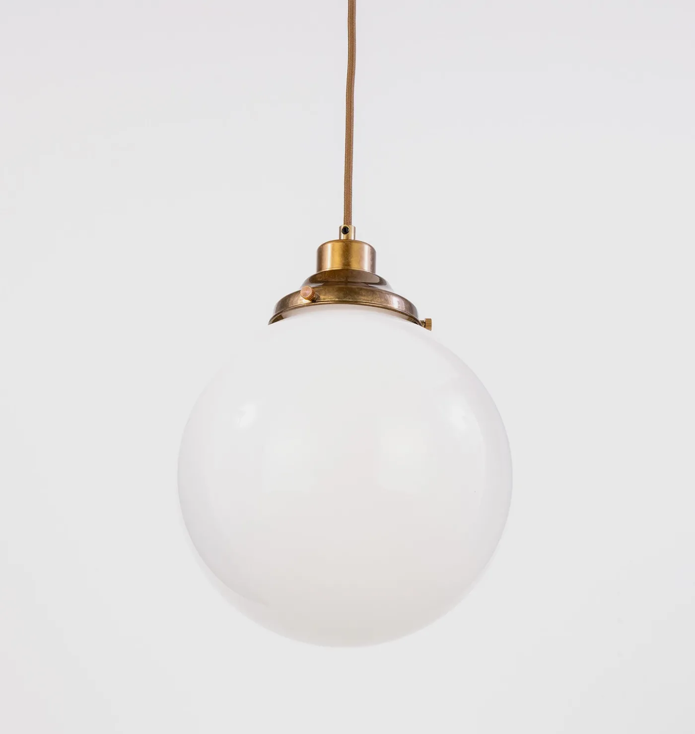 Gentry Opal Glass Globe Pendant Light