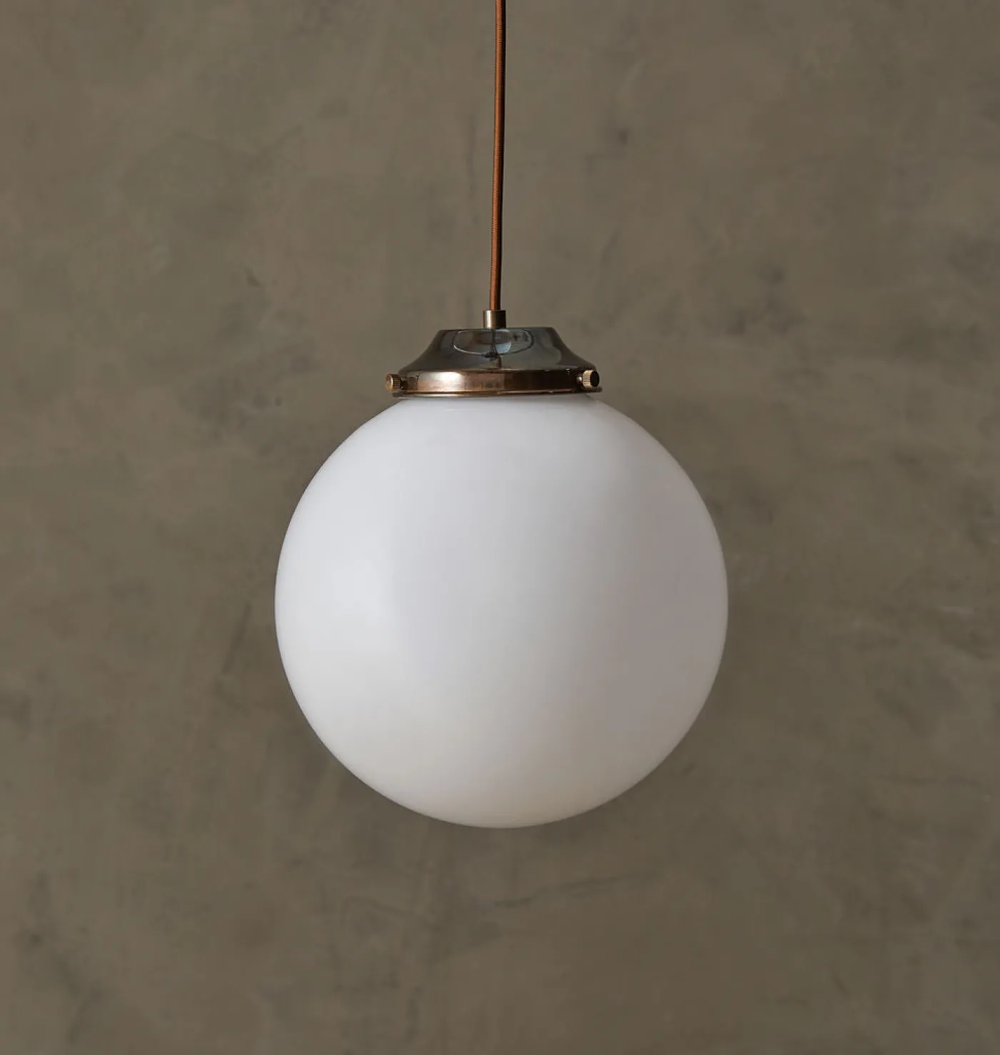 Gentry Opal Glass Globe Pendant Light