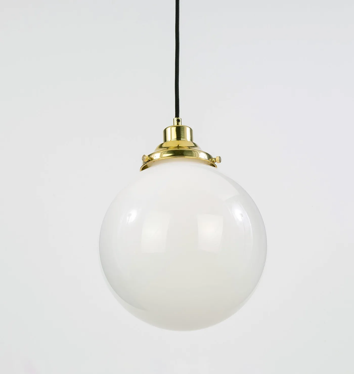 Gentry Opal Glass Globe Pendant Light