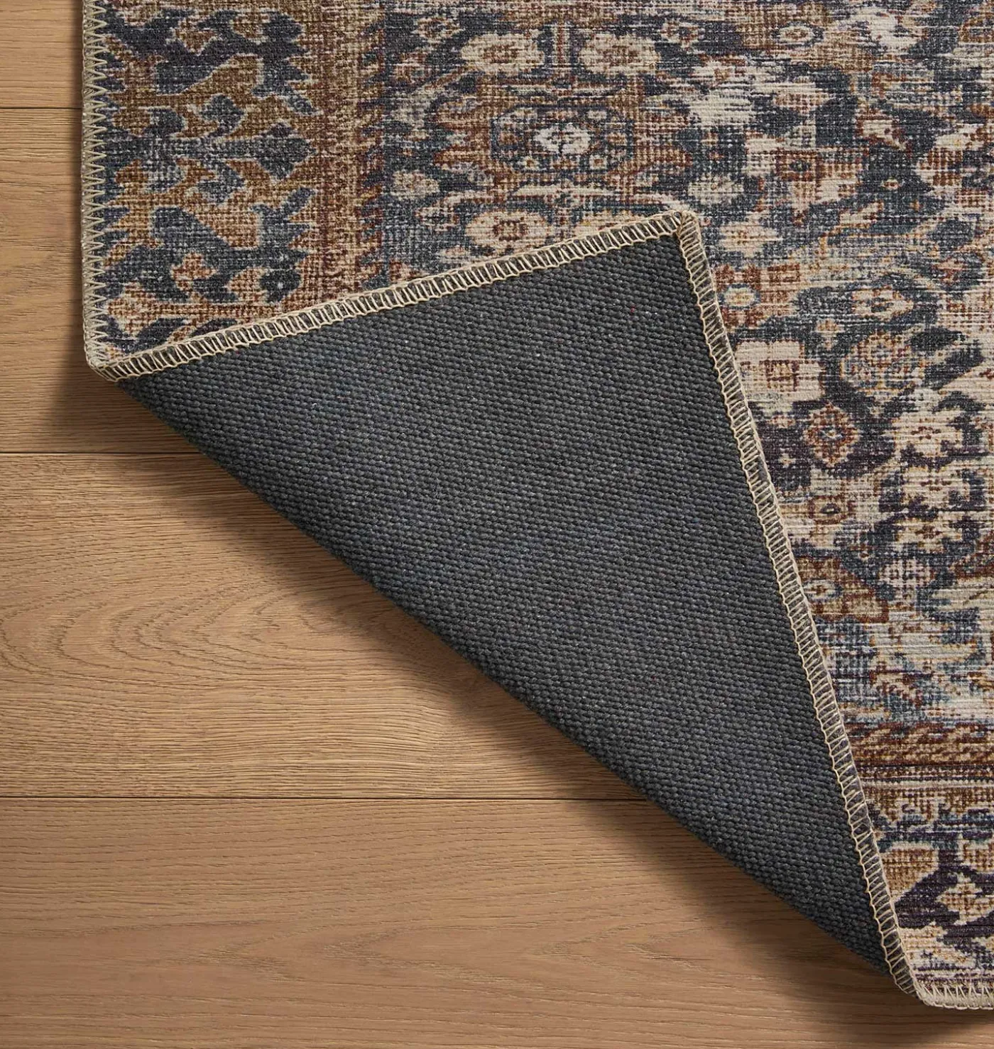 Georgie GER-05 Denim / Spice Area Rug