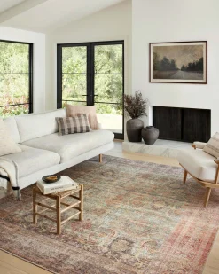 Georgie GER-03 Jade / Sunset Area Rug