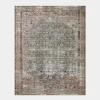 Georgie GER-04 Teal / Antique Area Rug