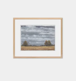 Golden Meadow by Lori Marie Framed Print
