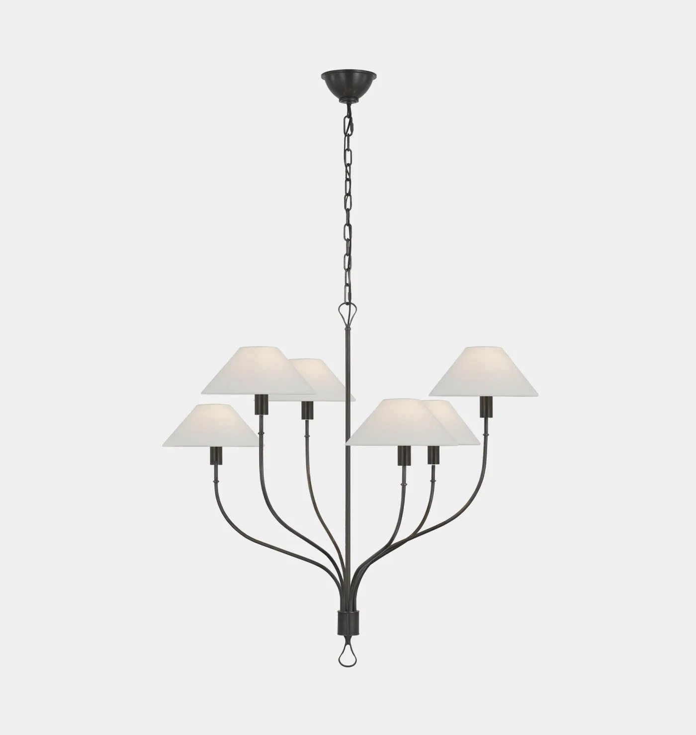 Griffin Large Staggered Tail Chandelier