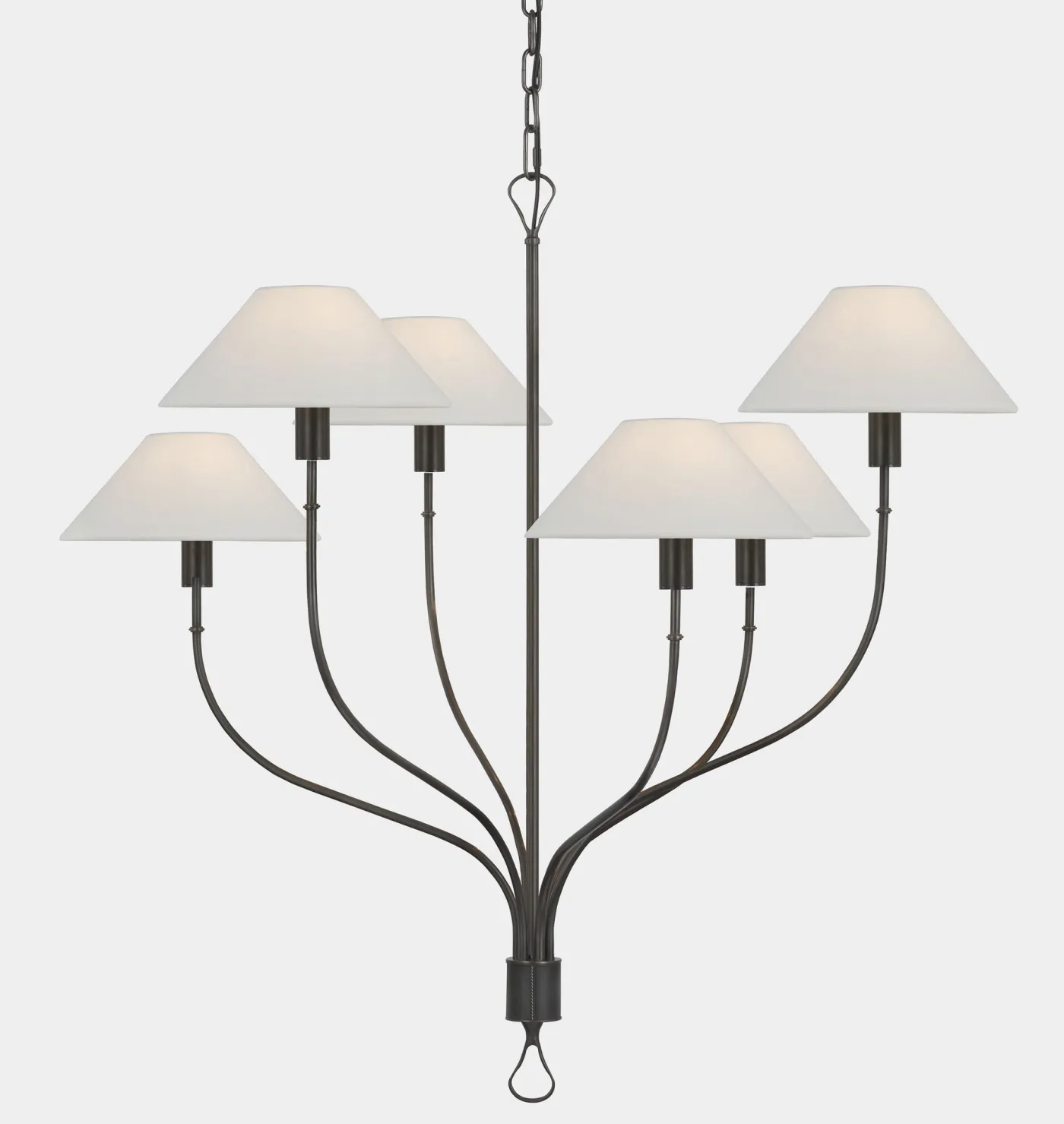 Griffin Large Staggered Tail Chandelier