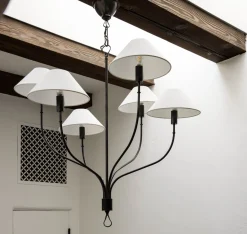 Griffin Large Staggered Tail Chandelier