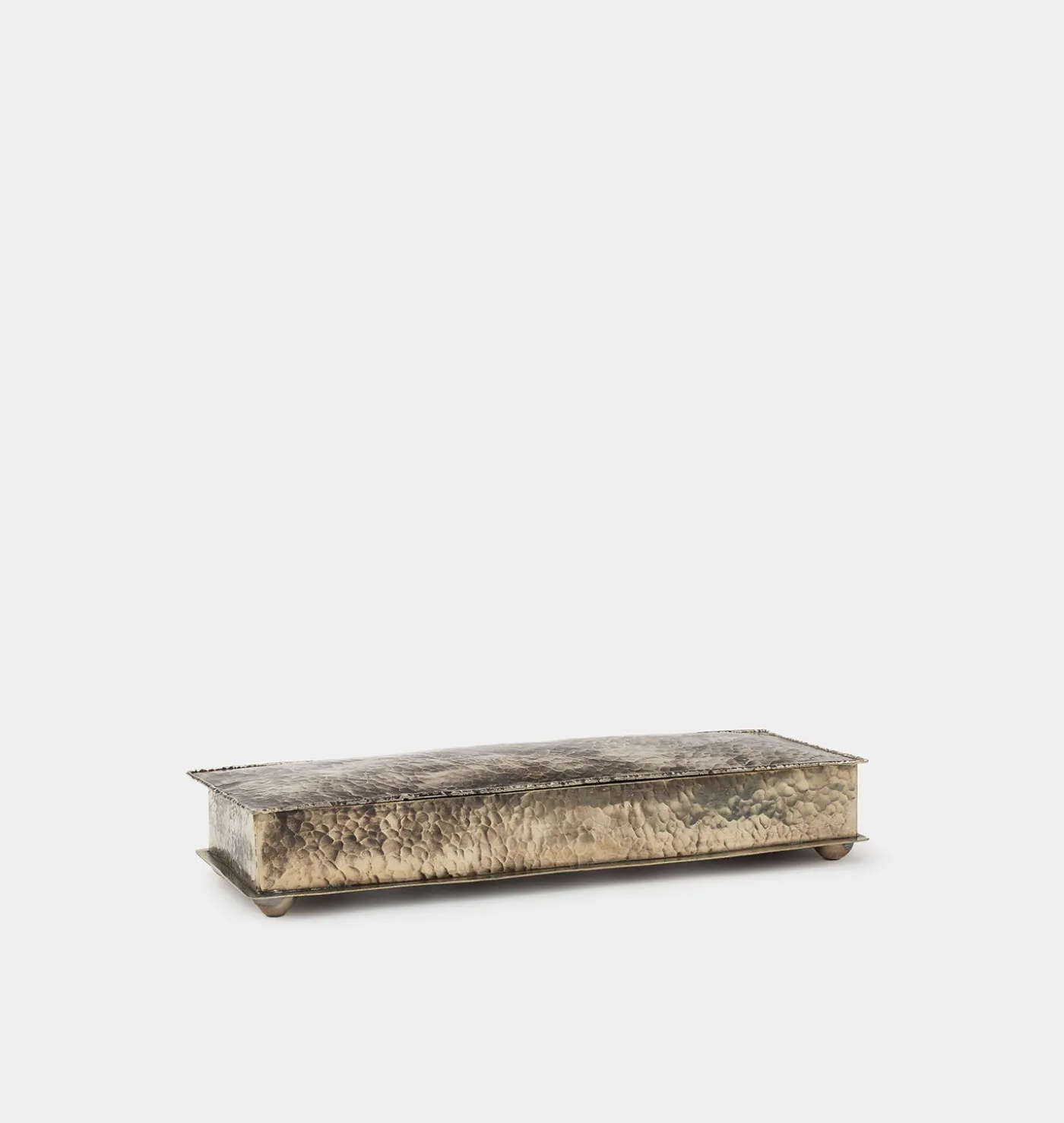 Hammered Silver Box