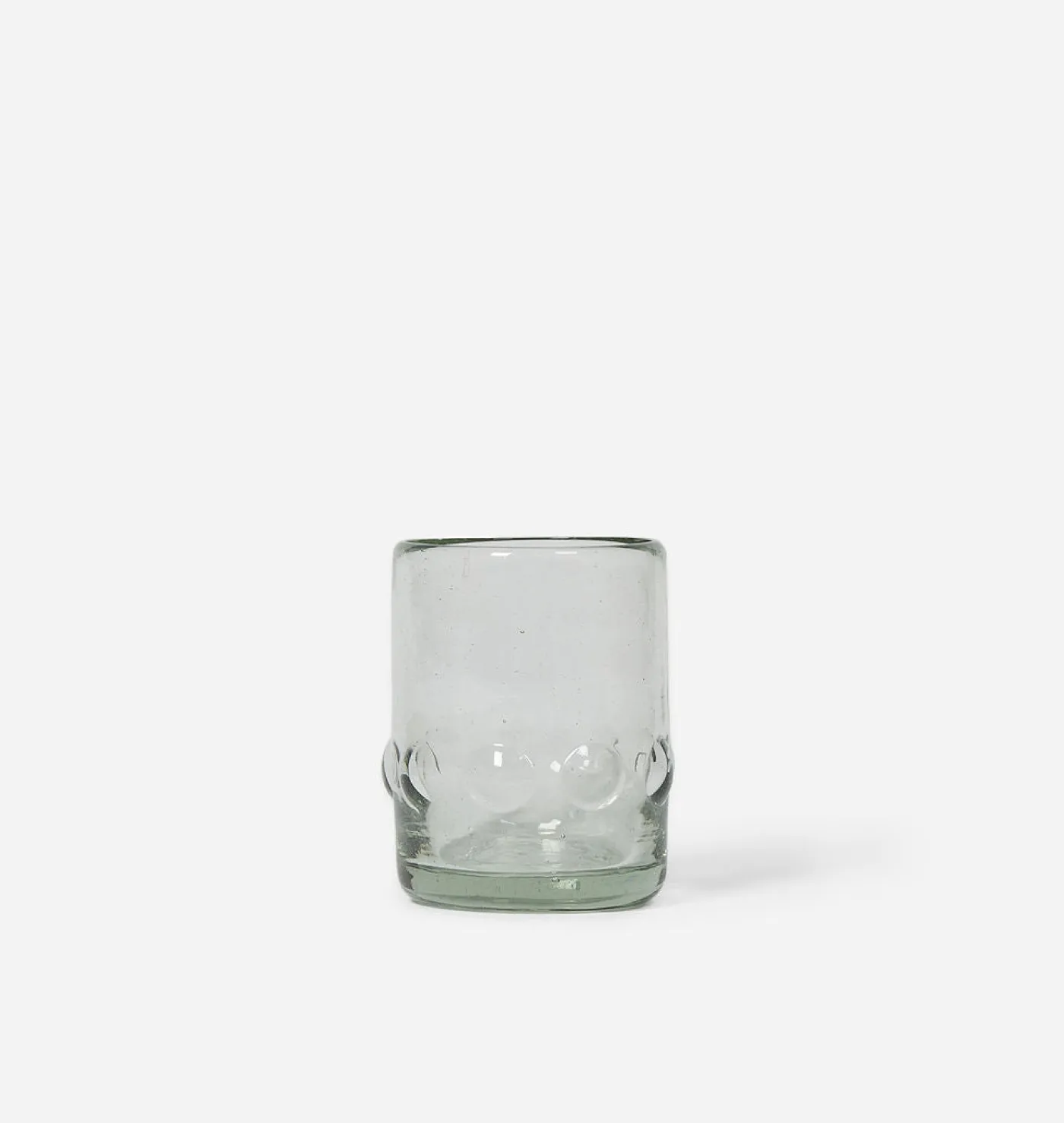 Handblown Dots Glass