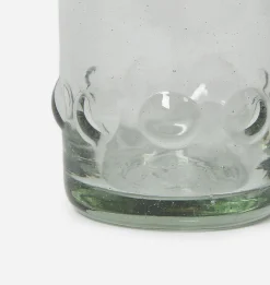 Handblown Dots Glass