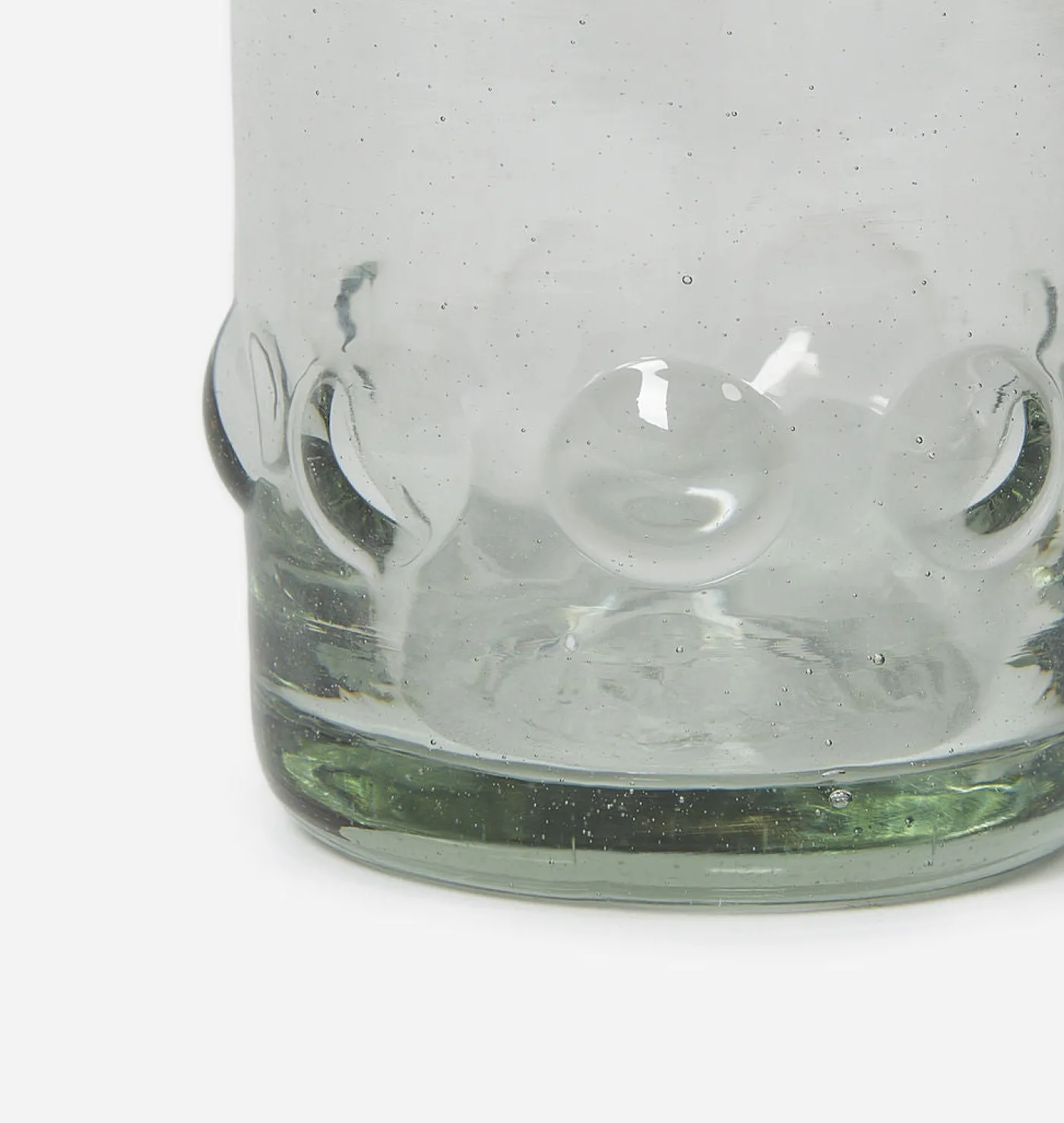 Handblown Dots Glass