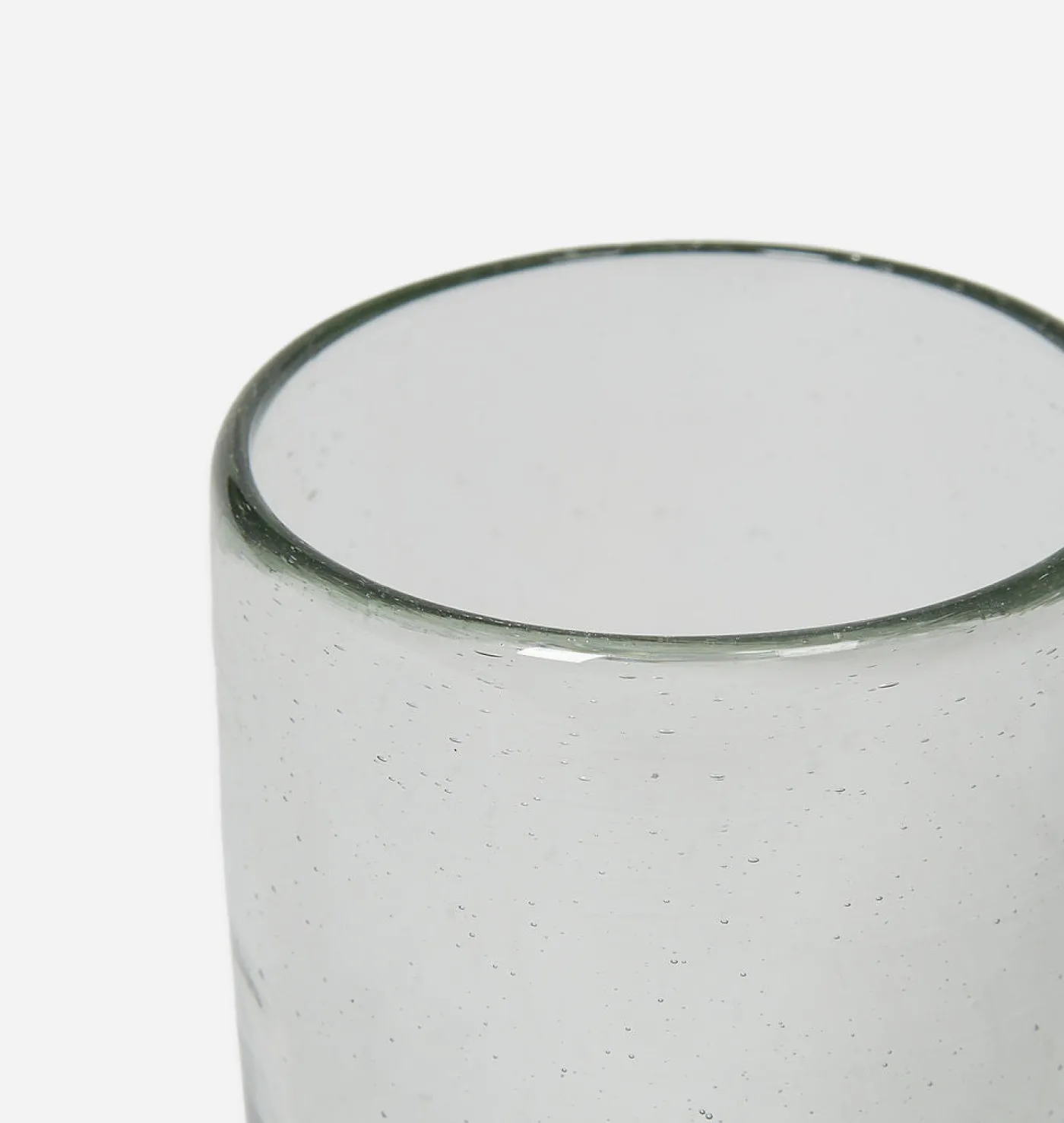 Handblown Dots Glass