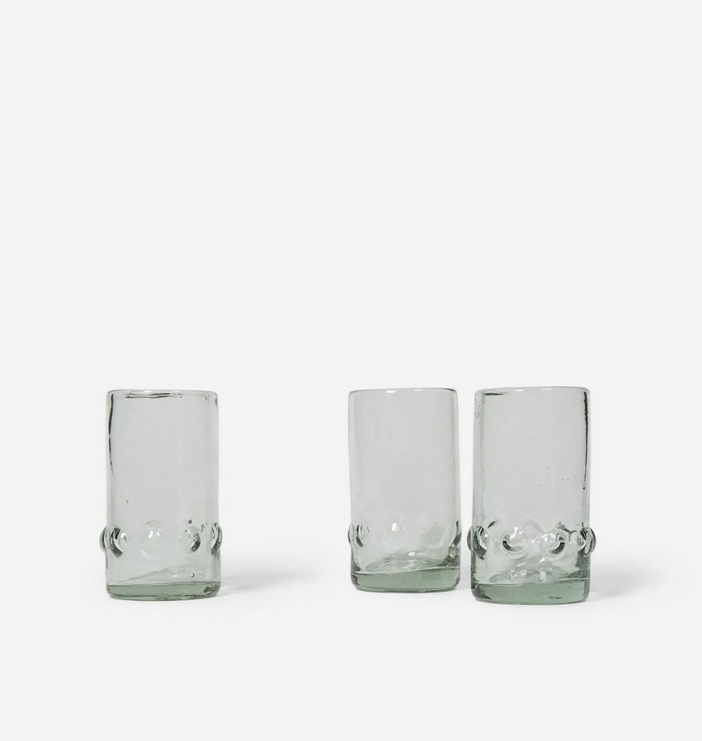 Handblown Dots Glass
