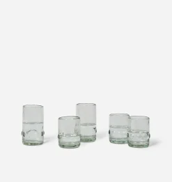 Handblown Dots Glass