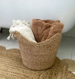 Handwoven Scallop Basket