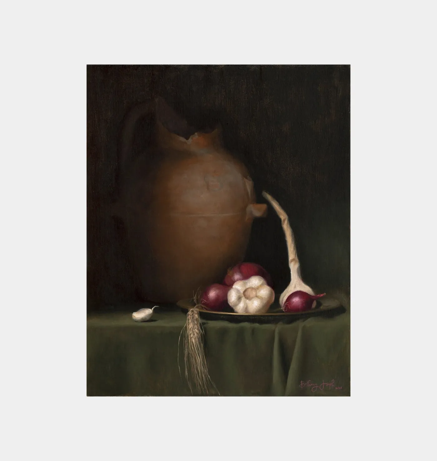 Harvest of Barley and Bulbs