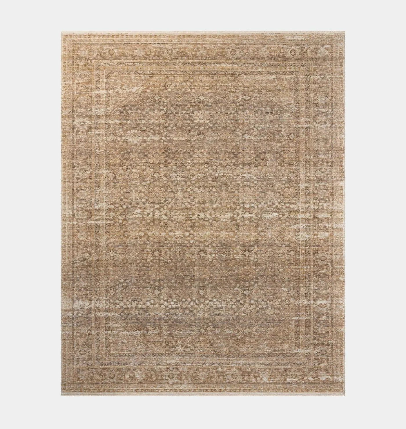 Heritage HER-01 Clay / Natural Area Rug