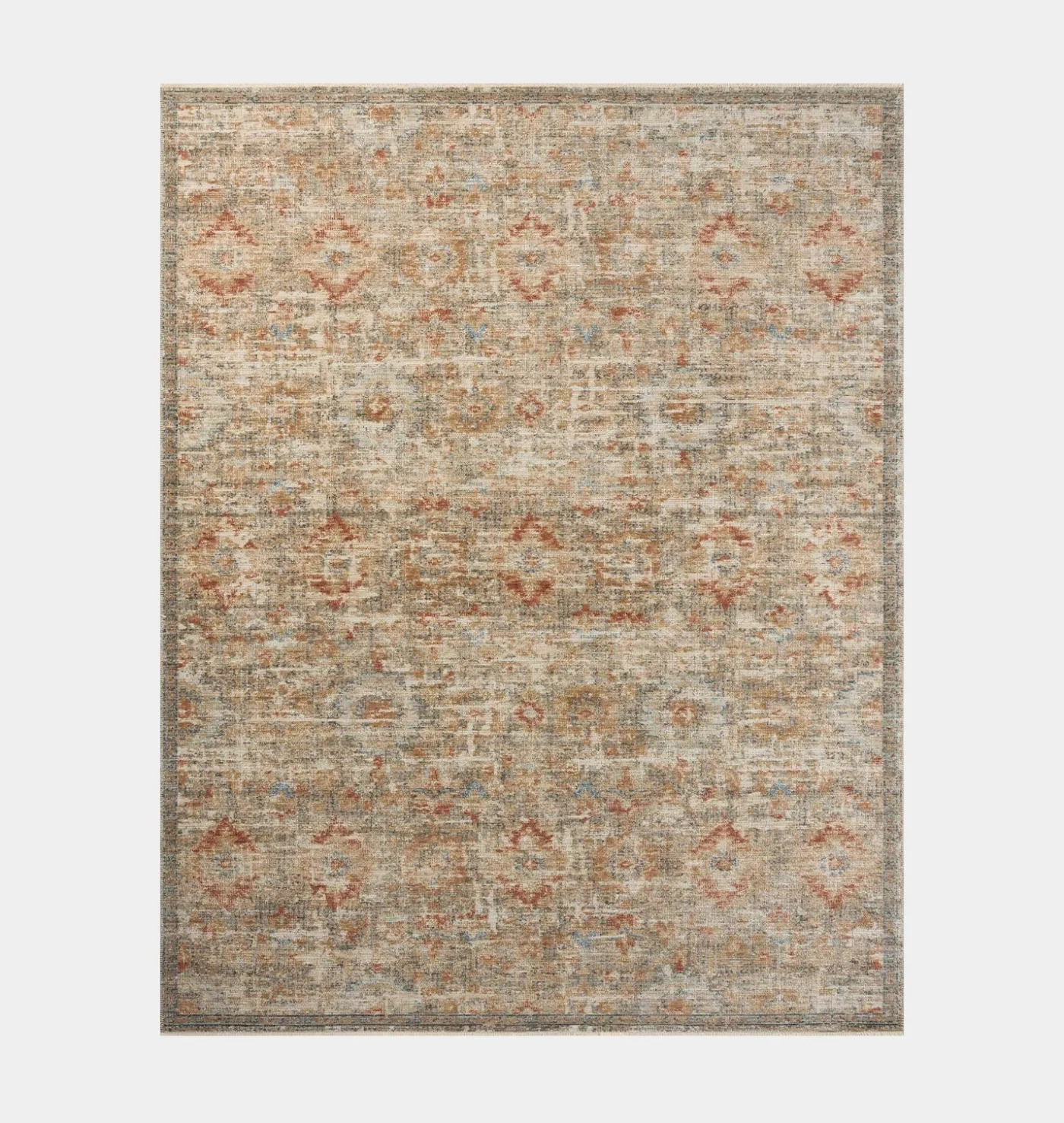 Heritage HER-10 Grey / Sunset AREA Rug