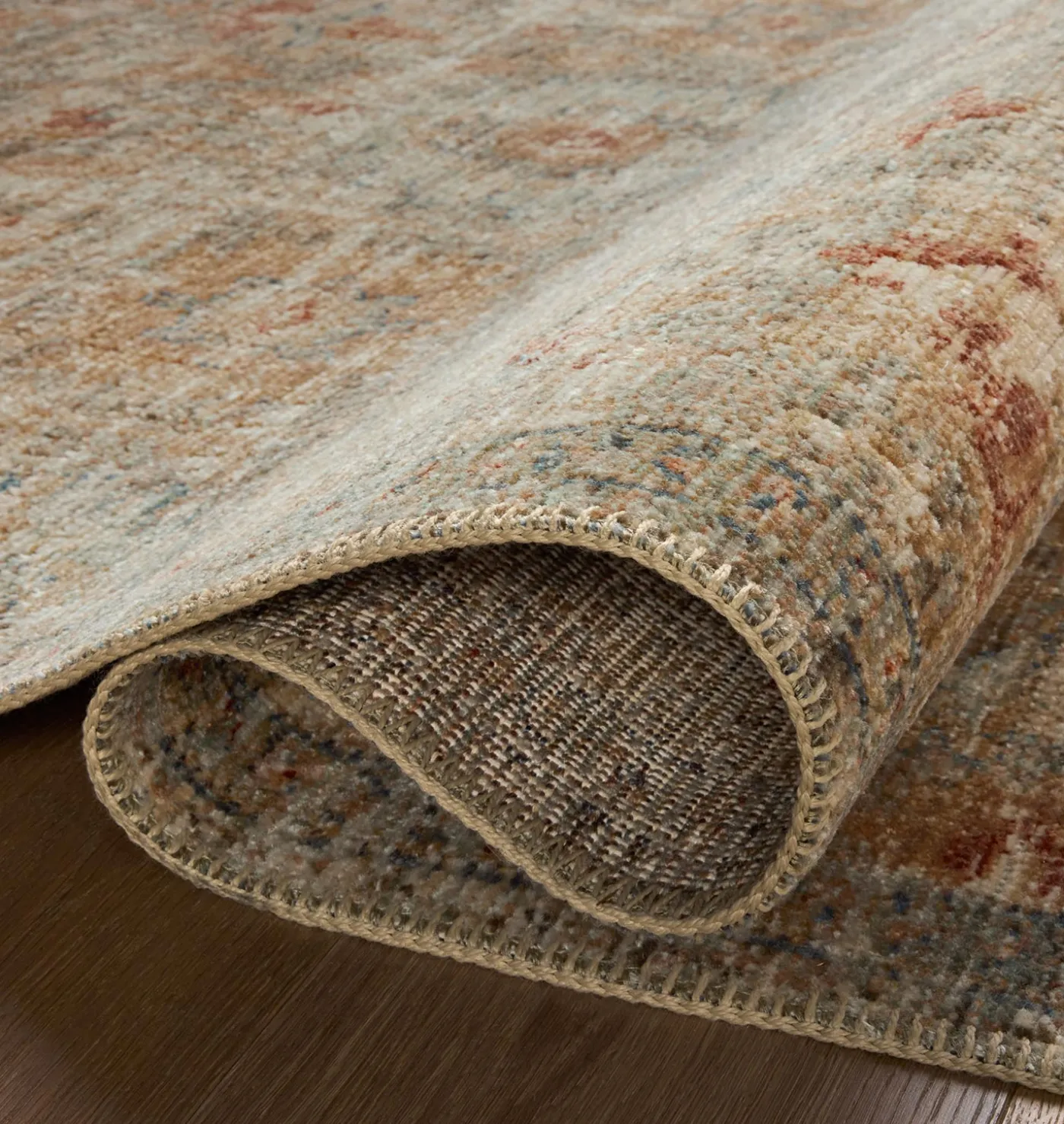 Heritage HER-10 Grey / Sunset AREA Rug