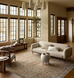 Heritage HER-10 Grey / Sunset AREA Rug