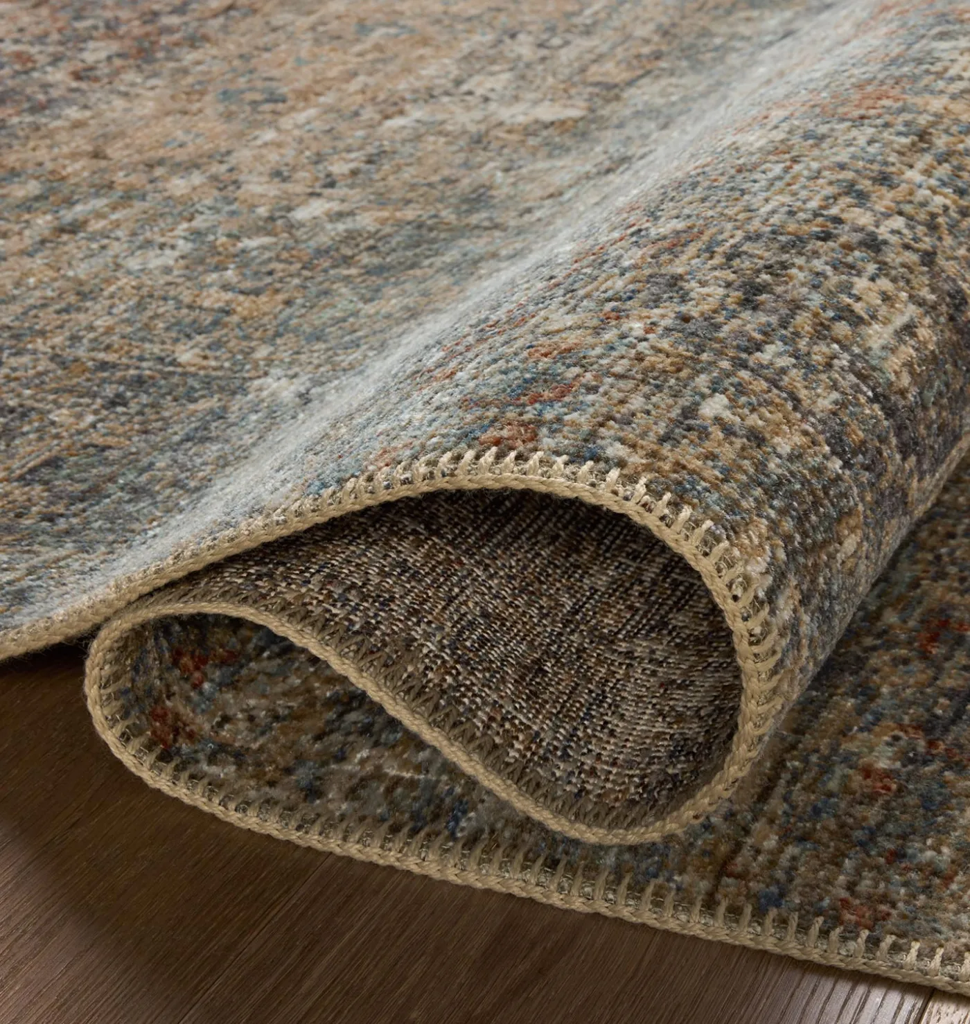 Heritage HER-11 Midnight / Multi Area Rug