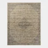 Heritage HER-08 Sage / Navy Area Rug