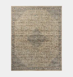 Heritage HER-08 Sage / Navy Area Rug