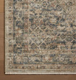 Heritage HER-08 Sage / Navy Area Rug