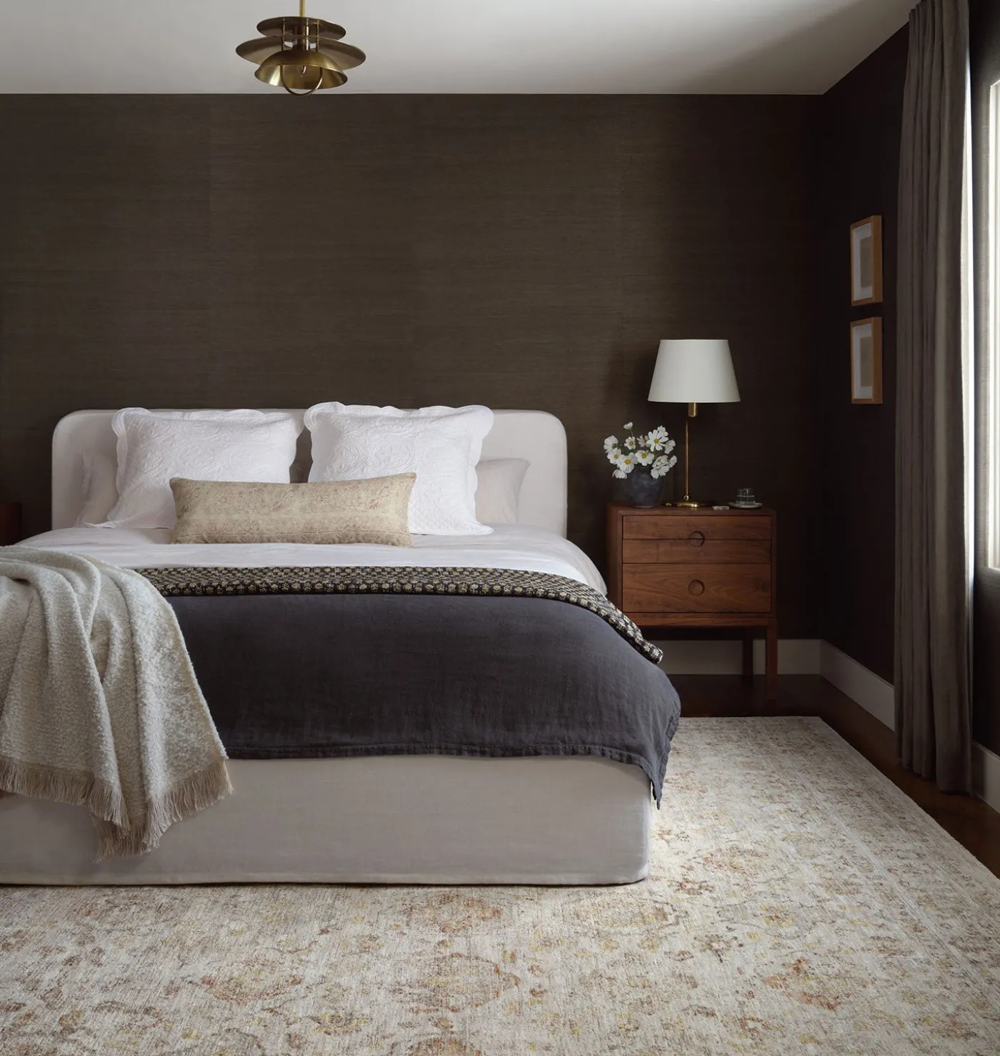 Honora HON-03 Beige / Spice Area Rug