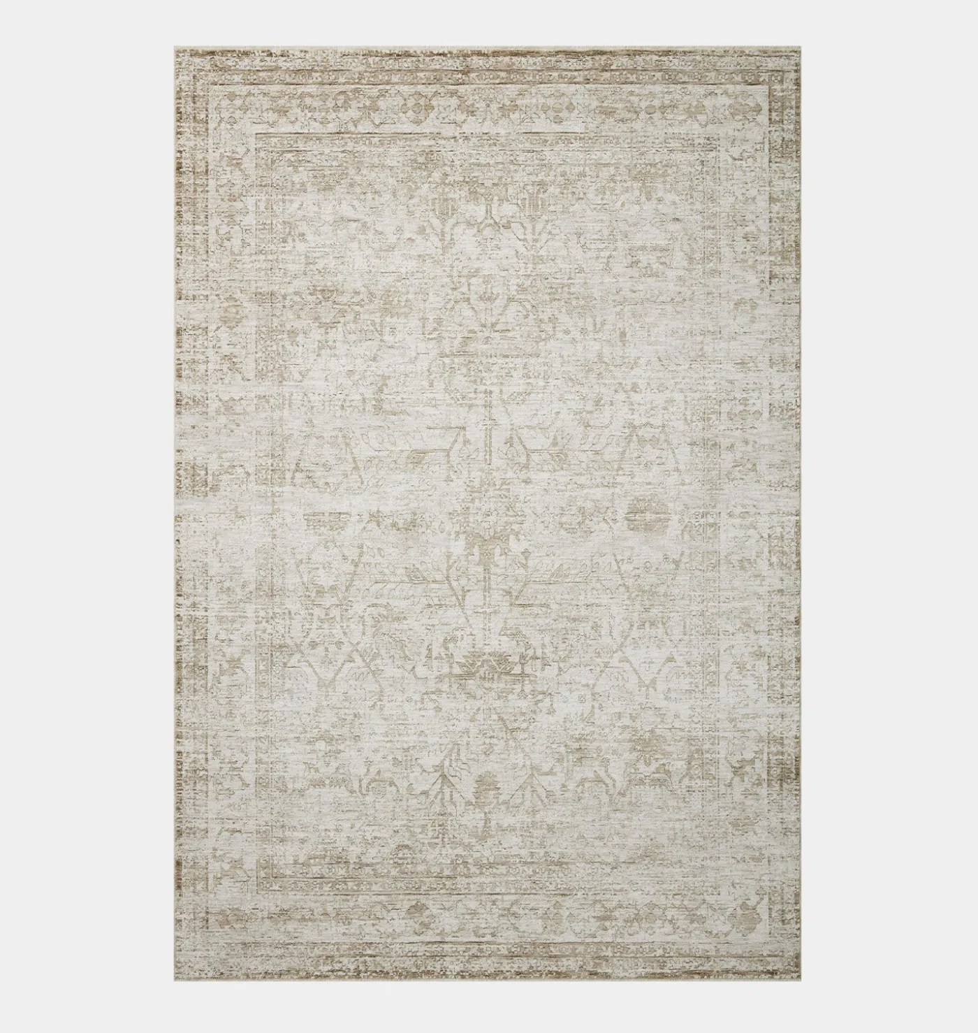 Honora HON-01 Ivory / Natural Area Rug