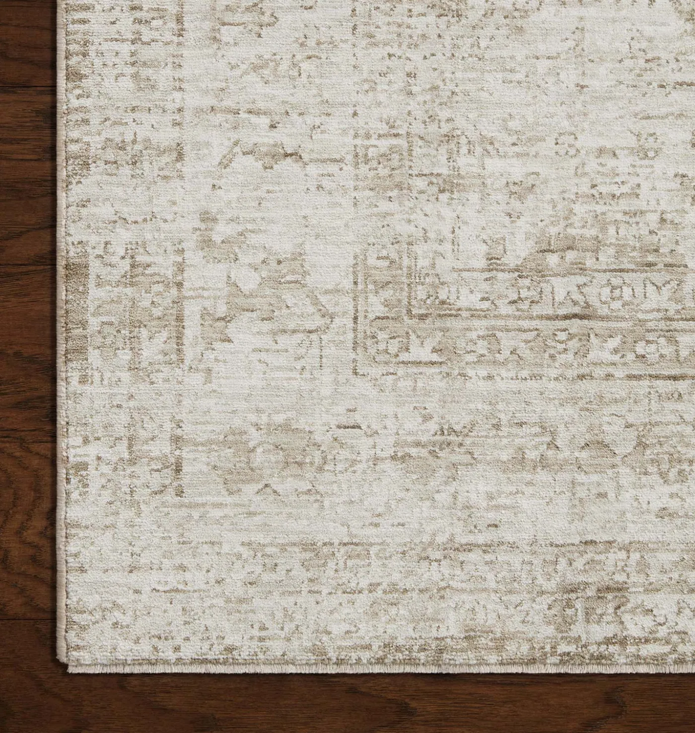 Honora HON-01 Ivory / Natural Area Rug