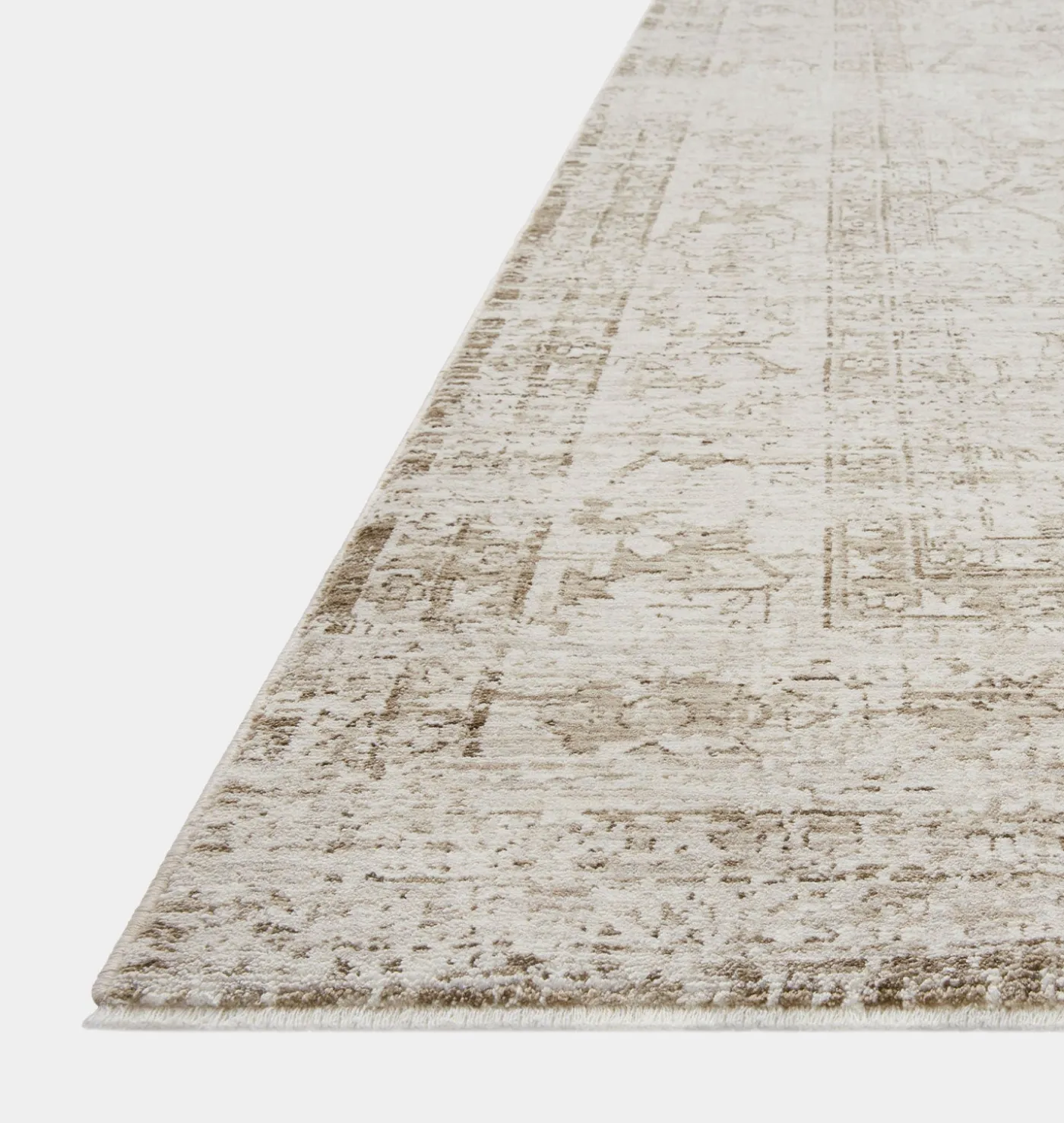 Honora HON-01 Ivory / Natural Area Rug