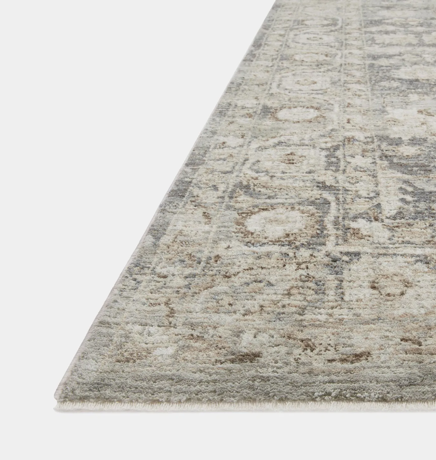 Honora HON-02 Slate / Beige Area Rug
