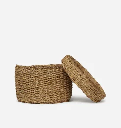 Indio Lidded Basket