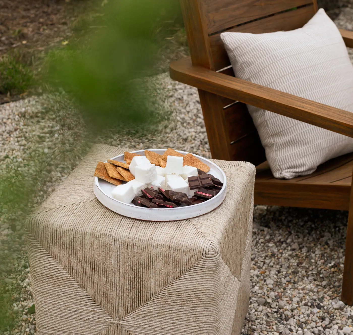Ivan Outdoor Woven Cube