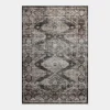Josie JOS-04 Ink / Earth Washable Area Rug